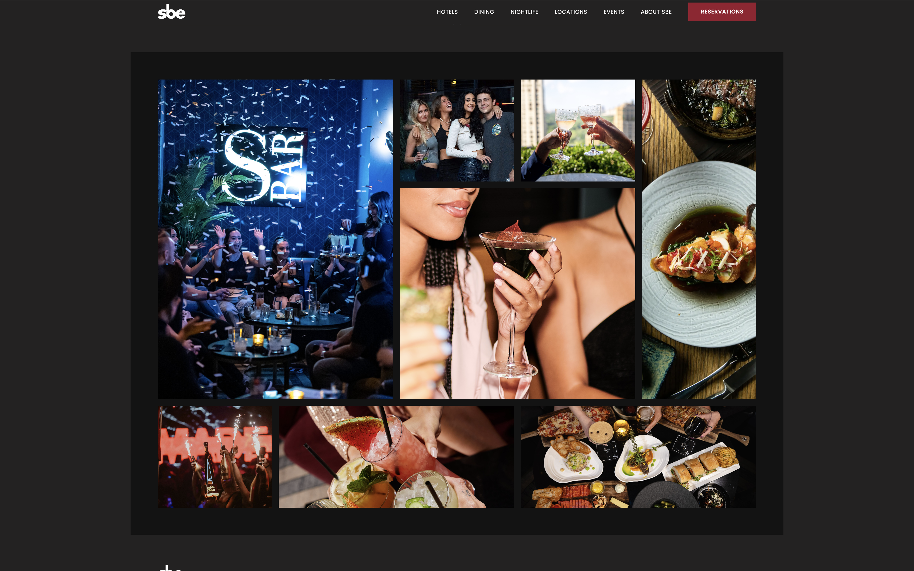 SBE / Hyde Lounge — digital presence
